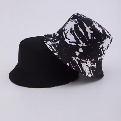 Stylish Splatter Bucket Hat