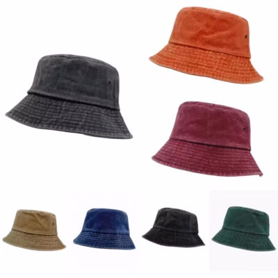 1pc Retro Simple Washed Denim Fisherman Hat, Lightweight And Versatile Bucket Hat, Suitable for Men And Women, Very Suitable for Beach And Outdoor Travel, The Best Choice for Gifts