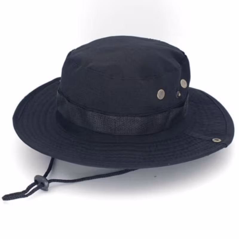 Unisex Outdoor Sun Hat | Wide-brimmed Bucket Hat for Leisure, Sun Protection, Fishing, Hunting, and Adventure