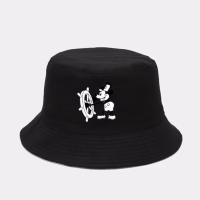 Printed Bucket Hat For Men & Women – Breathable Sun Hat For Outdoor Vacation Travel – Foldable Fisherman Cap